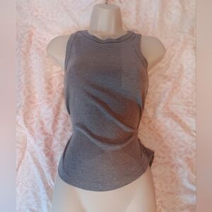 Gray Sleeveless Women's Tank Top